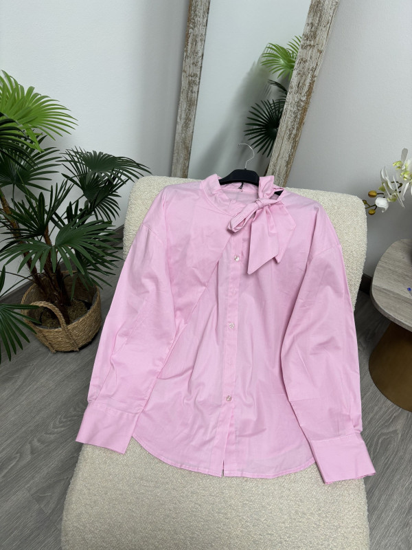 BLUSA POPELIN ROSA