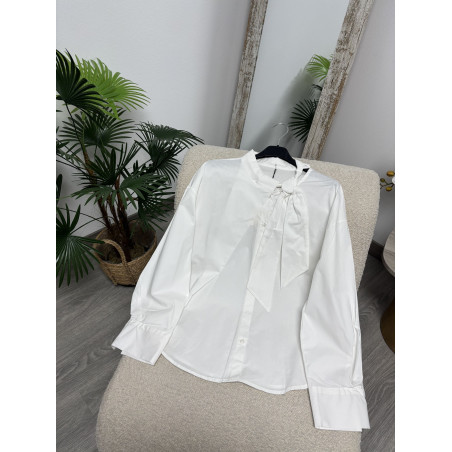 BLUSA POPELIN BLANCA