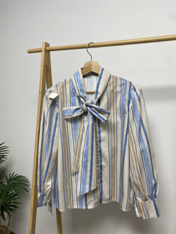 BLUSA LAZADA RAYAS