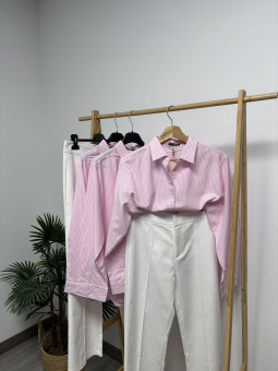 CAMISA OXFORD ROSA
