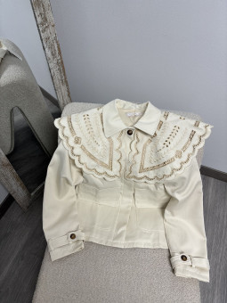 CHAQUETA BORDADA EXCLUSIVA