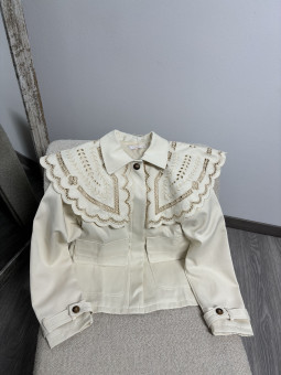 CHAQUETA BORDADA EXCLUSIVA