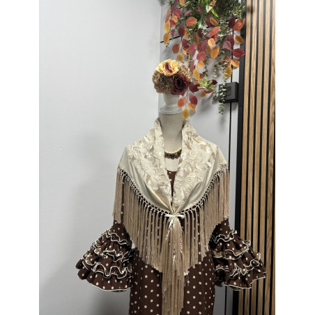 MANTÓN HUELVA BEYGE