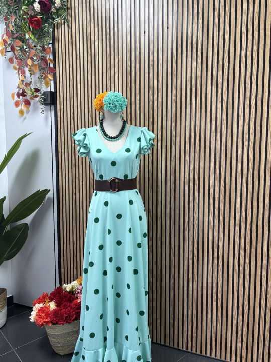 BATA LUNAR TURQUESA
