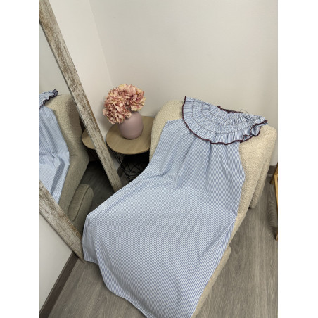 VESTIDO CELESTE