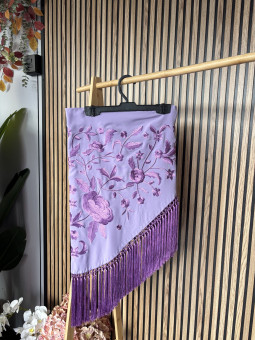 MANTÓN MALVA