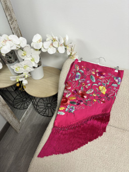 MANTÓN FUCSIA