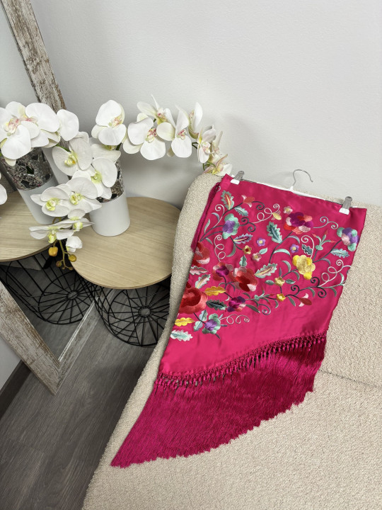 MANTÓN FUCSIA