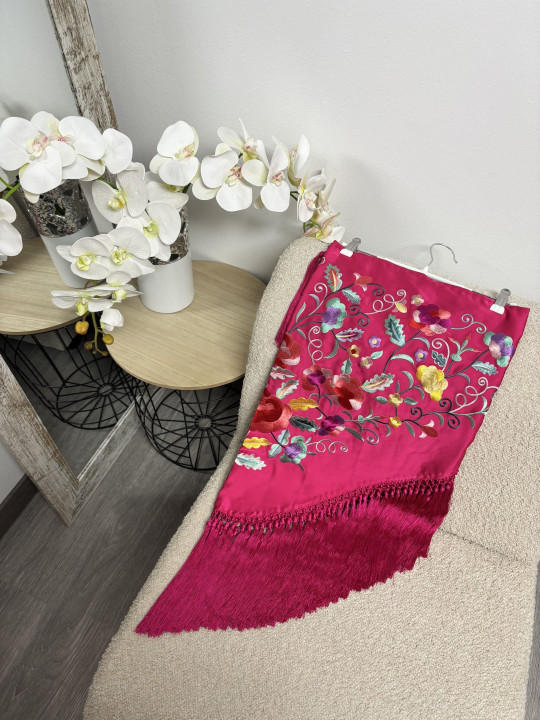 MANTÓN FUCSIA