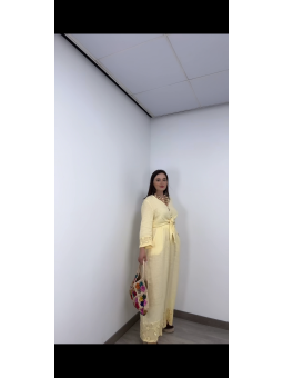 CONJUNTO LINO AMARILLO