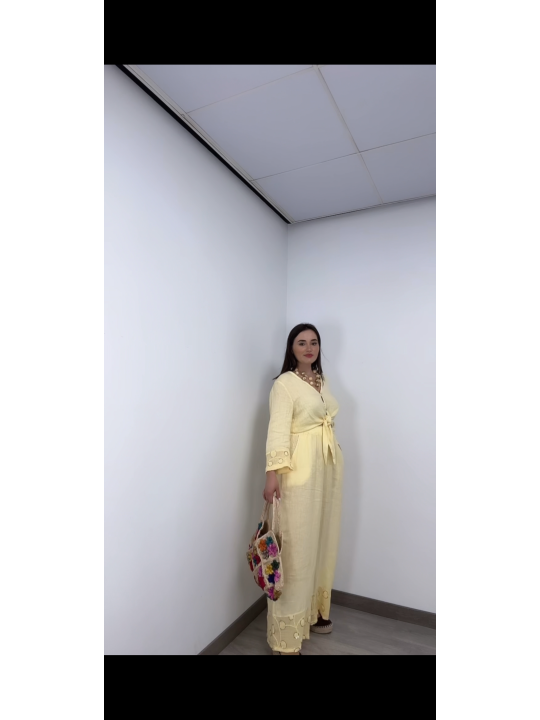 CONJUNTO LINO AMARILLO
