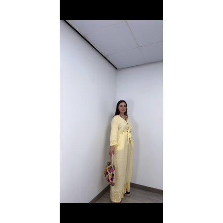 CONJUNTO LINO AMARILLO