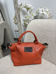 BOLSO PIEL NARANJA