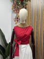 TOP ROJO LAZO