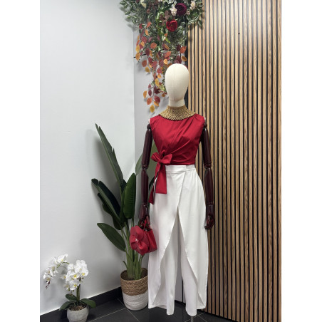 PANTALÓN BLANCO TALLA M