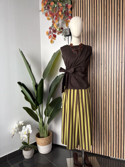 PANTALÓN CULOTTE RAYAS