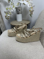 SANDALIAS DORADAS