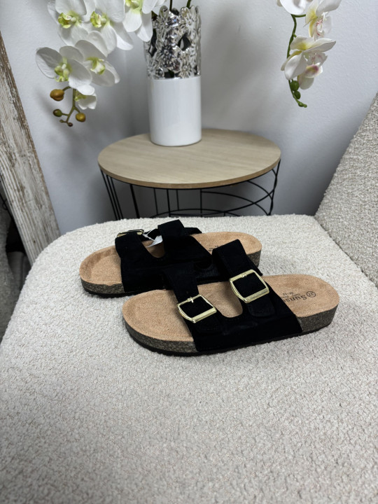 SANDALIAS NEGRAS