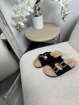 SANDALIAS NEGRAS