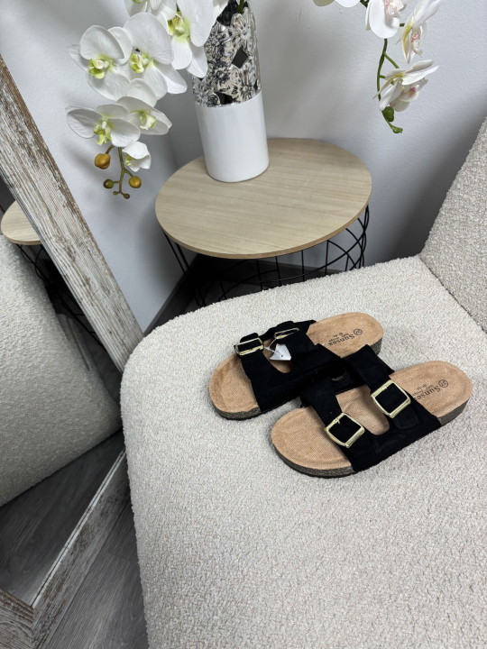 SANDALIAS NEGRAS