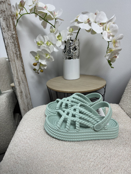 SANDALIAS VERANO VERDE