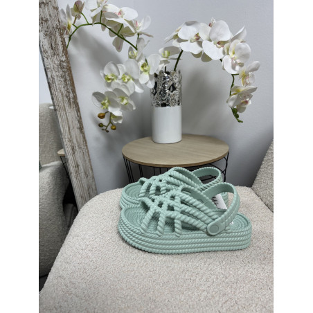 SANDALIAS VERANO VERDE