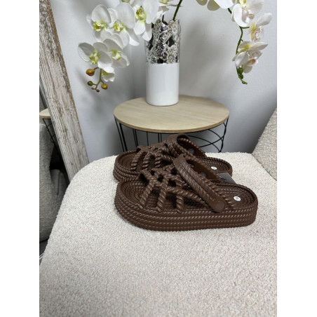 SANDALIAS VERANO MARRÓN