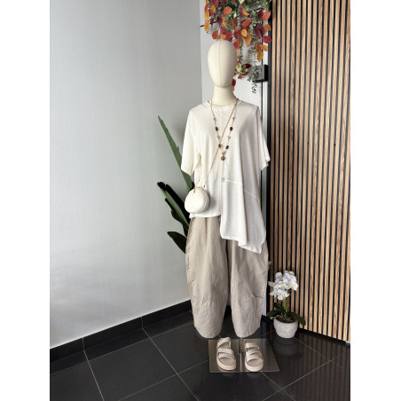 PANTALÓN BOMBACHO RAYAS
