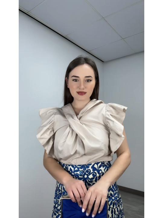 BLUSA BEYGE VERONA