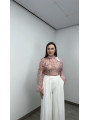 BLUSA ESTAMPADA ROSA