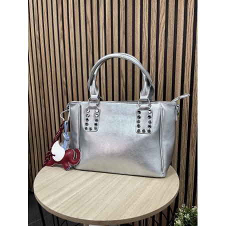 BOLSO PLATEADO