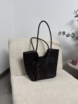BOLSO TRENZADO PIEL