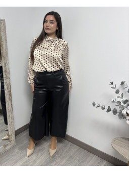 PANTALÓN CULOTTE NEGRO