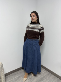 FALDA VAQUERA